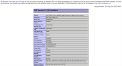 Desktop Screenshot of phpinfo.modwest.com